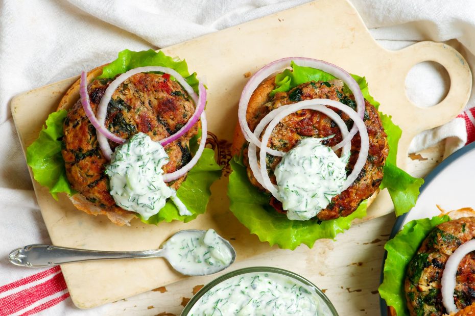 Best burger recipes inspired by the Mediterranean Cuisine. This is a blog post by Diane Kochilas.