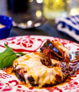 Greek-Style Eggplants Baked with Cheese
