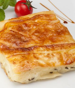 Greek Cheese Pie - Tyropita with Feta Cheese