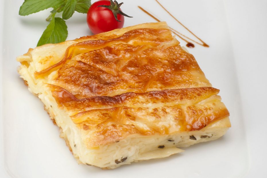 Greek Tyropita, Feta-Phyllo Savory Pie