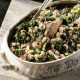 Healthy recipe for black-eyed peas with collards or kale and herring. A nutritious recipe high in protein and fiber. By Diane Kochilas.