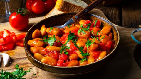 Gigantes Plaki (Giant Greek Beans) In Tomato Sauce - Larder Love