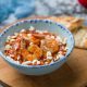 Greek Shrimp and Tomatoes with Feta (Garides Saganaki)