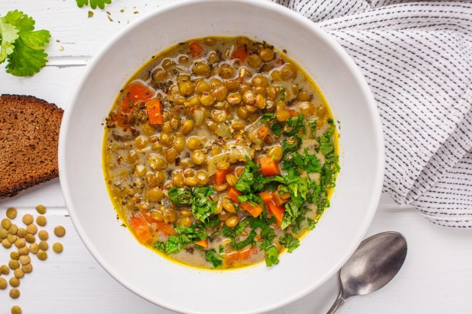 Beans & Legumes: Staples of the The Ikaria Diet Pantry. Lentil Soup