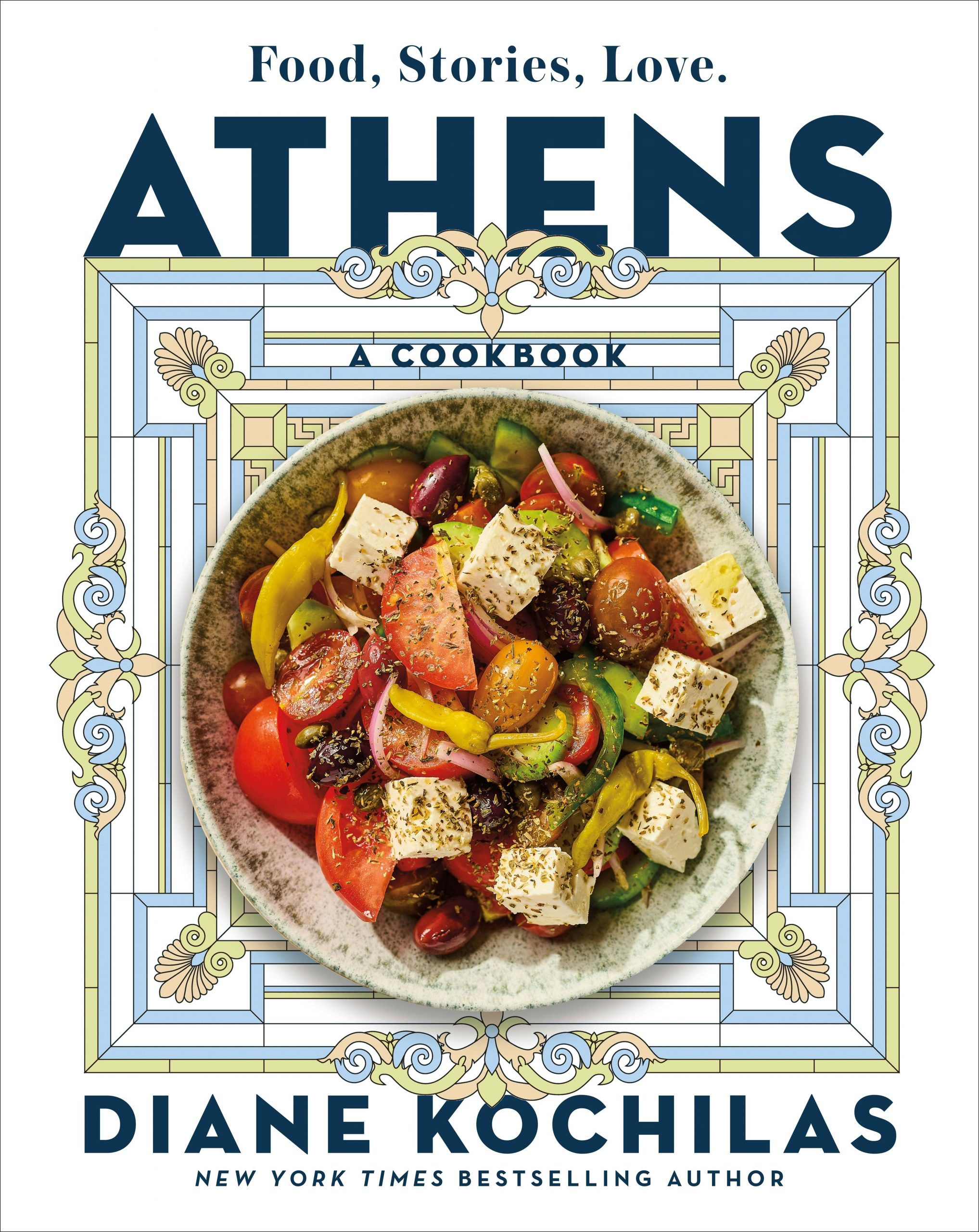 Athens Food Stories Love Book
