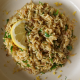 Greek Lemon Brown Rice Pilaf with Orzo