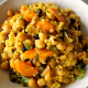 Saffron Chickpeas with Whole Wheat Couscous