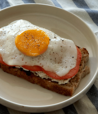 Cycladic Eggs on Toast Cycladic Eggs on Toast