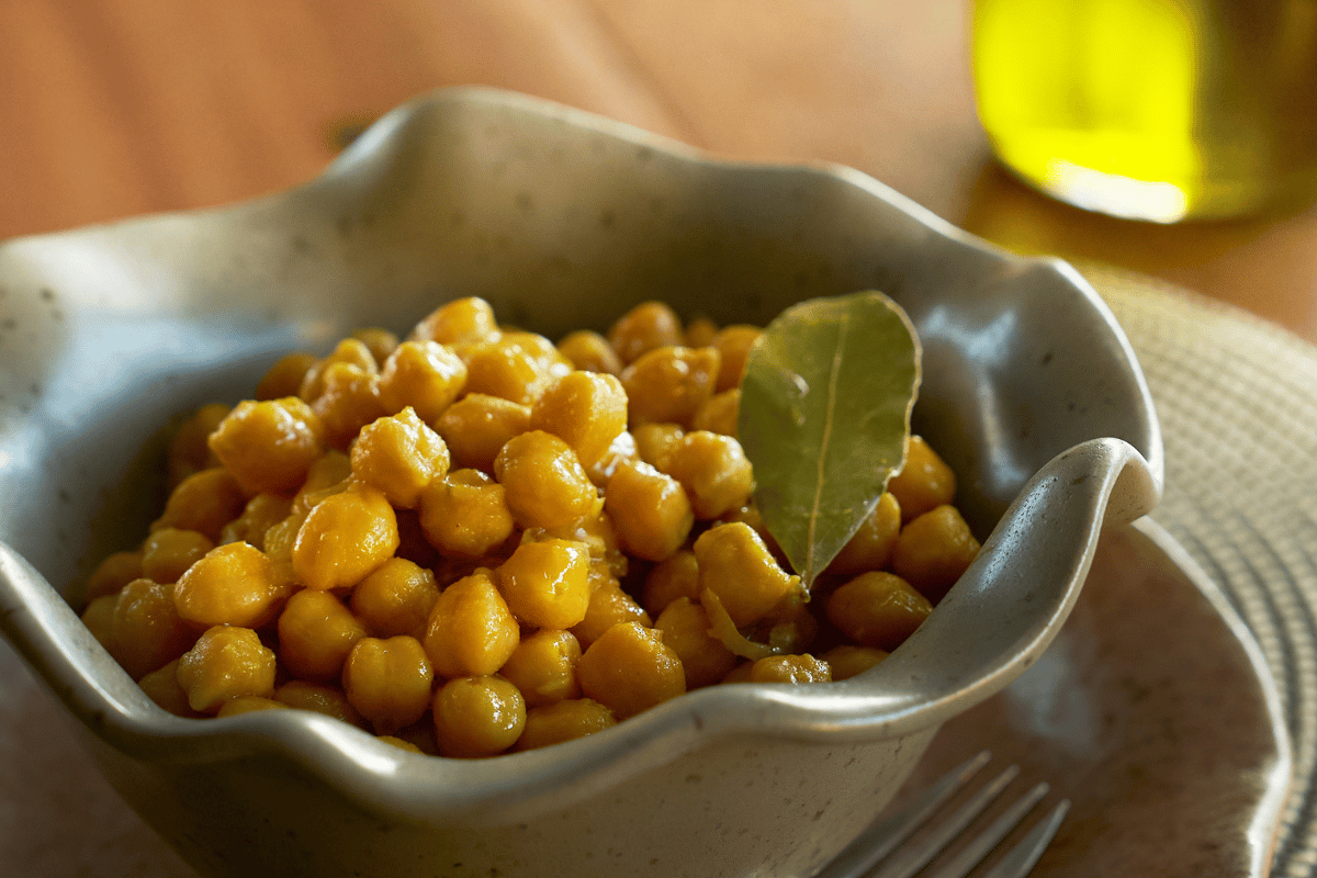 Braised Chickpeas