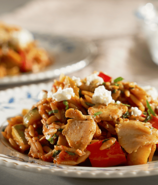 Vegetable & Chicken Youvetsi