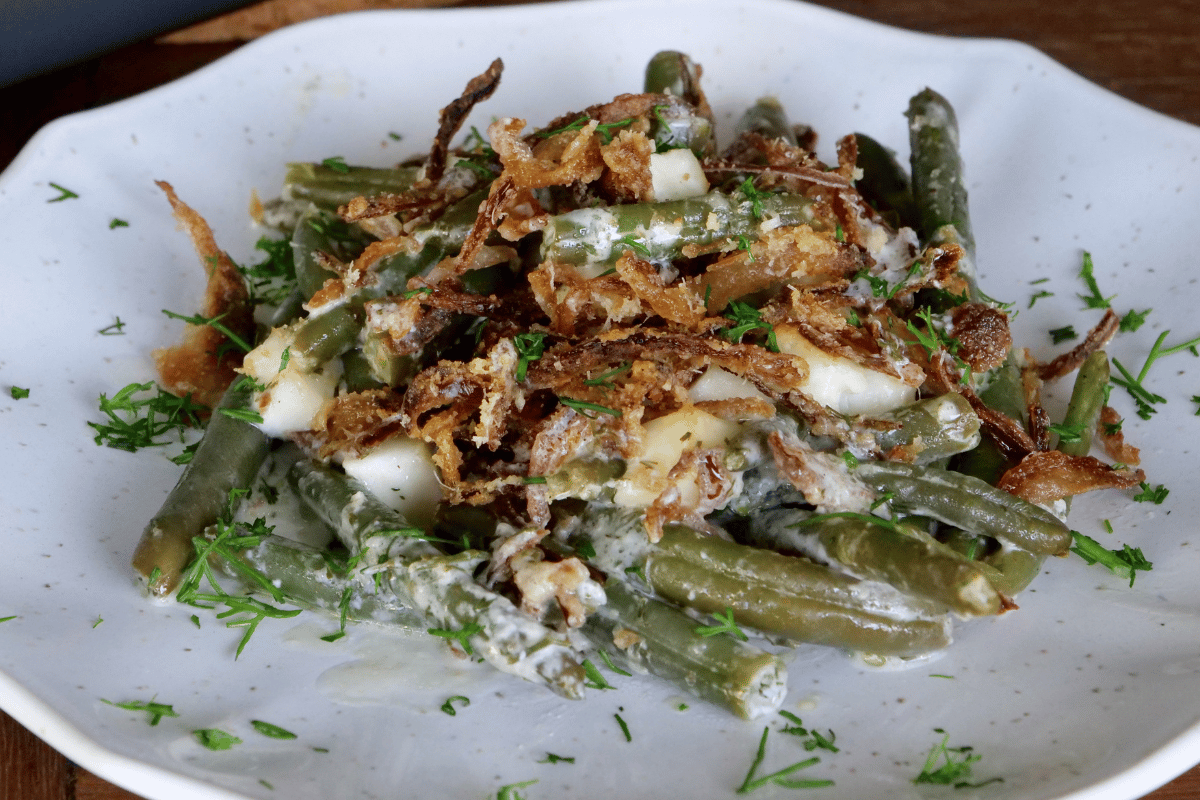 Greek Green Bean Casserole