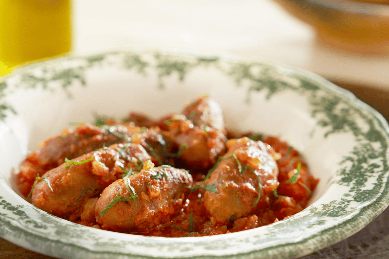 Fava “Sausages” My Greek Table Episode 507