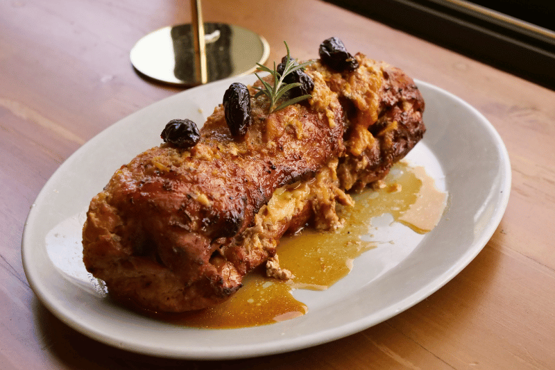 Greek Stuffed Pork Loin