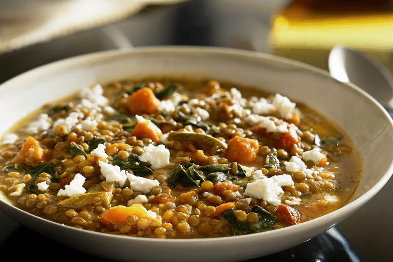 Lentil Sweet Potato Soup