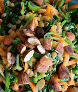 Ikarian Protein-Max Longevity Bowl with Lentils, Grains & Greens
