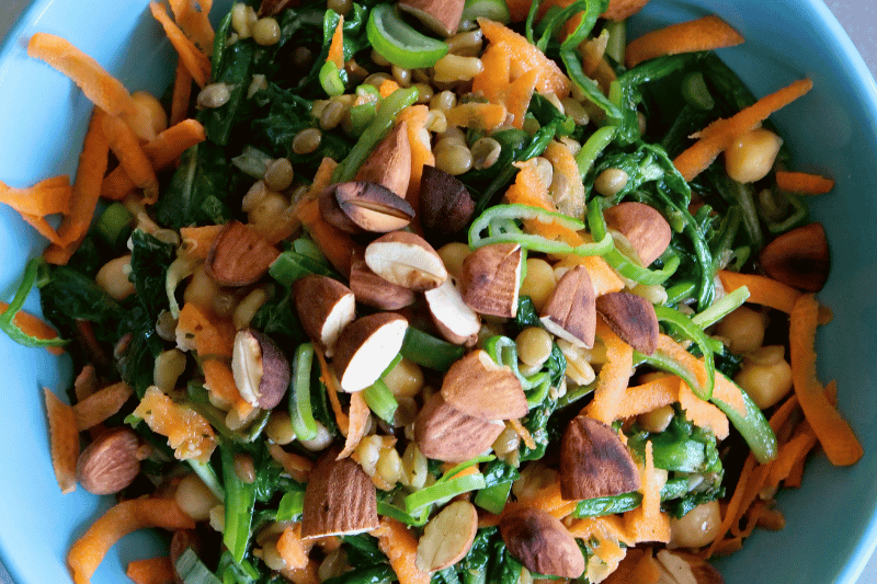 Ikarian Protein-Max Longevity Bowl with Lentils, Grains & Greens