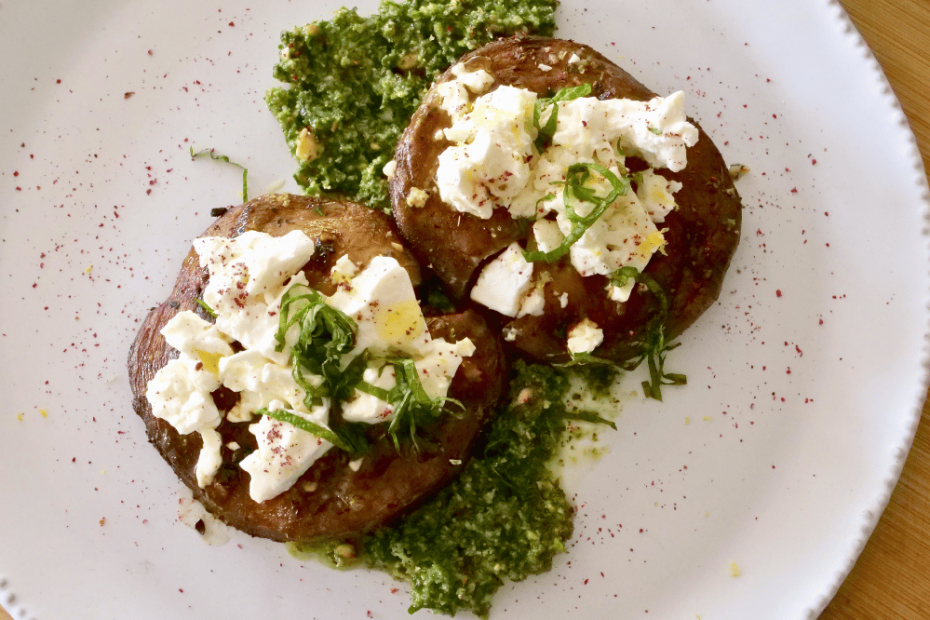 Grill-Pan Portobello Steaks