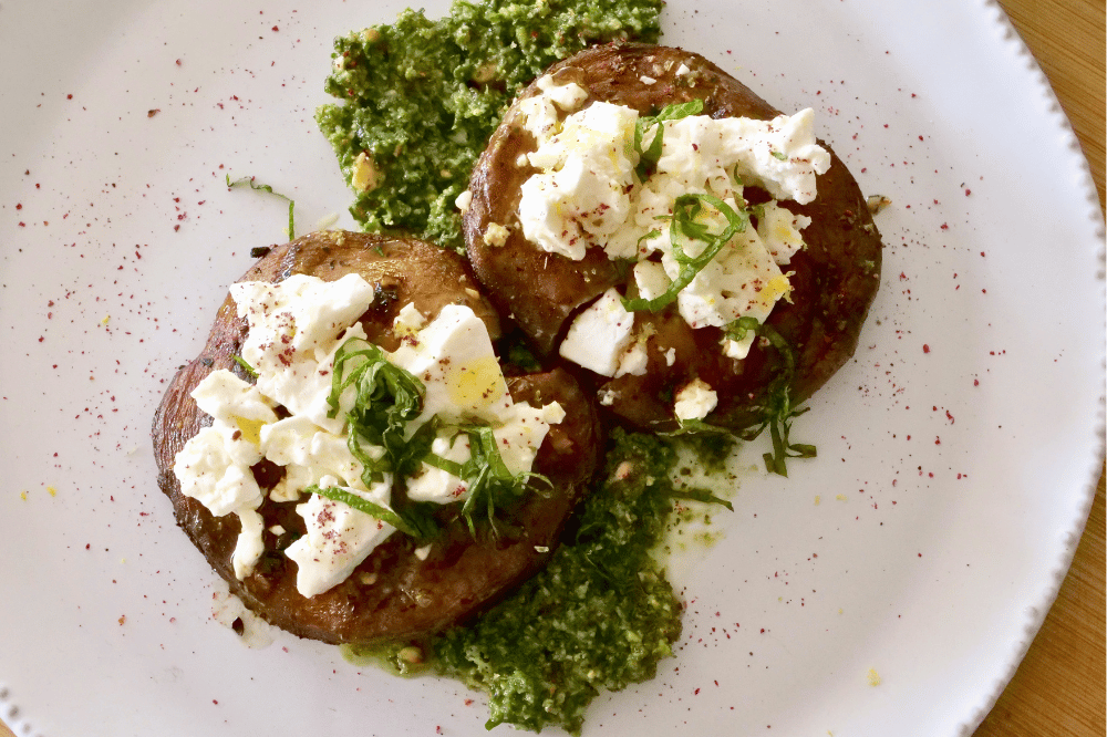 Grill-Pan Portobello Steaks